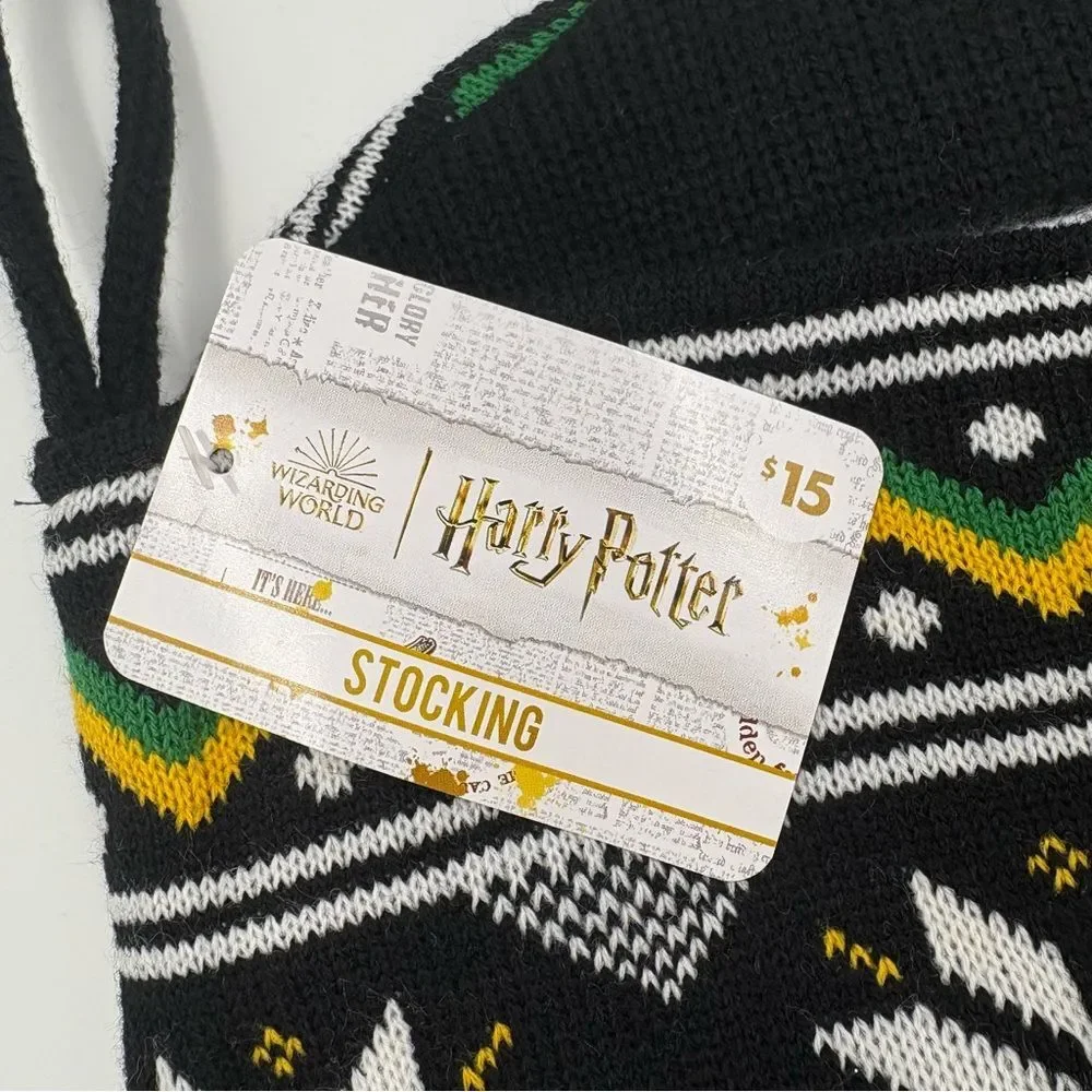 NWT Harry Potter Christmas Knit‎ Stocking